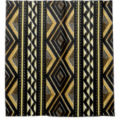 Rideaux De Douche Géométrique des boues africaines (Devant)