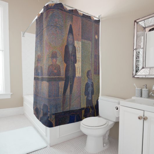 Rideaux De Douche Georges Seurat - Parade de cirque (En situation)