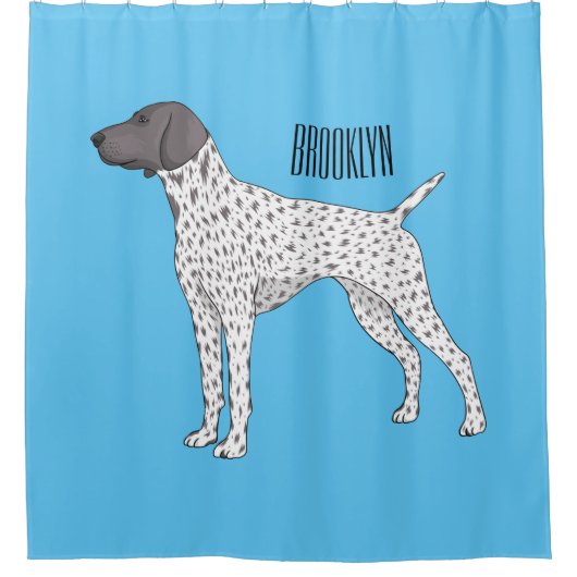 Rideaux De Douche German Shorthred Pointer dog (Devant)