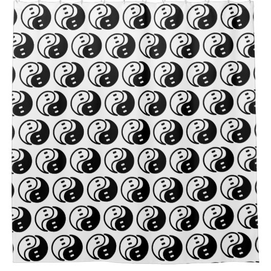 Rideaux De Douche Ghost Yin Yang (Devant)