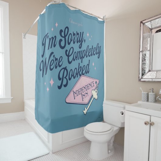 Rideaux De Douche Gilmore Girls Completely Booked Design (En situation)