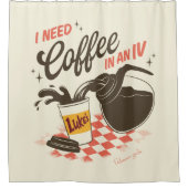 Rideaux De Douche Gilmore Girls Luke’s Coffee IV Quote (Devant)