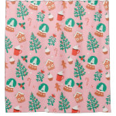 Rideaux De Douche Gingerbread Christmas (Devant)