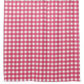 Rideaux De Douche gingham cerise (Devant)