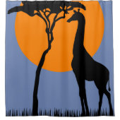 Rideaux De Douche Girafe (Devant)