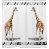 RIDEAUX DE DOUCHE GIRAFFES (Devant)