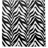 Rideaux De Douche Girl Zebra Stripes Motif (Devant)
