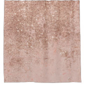 Rideaux De Douche Girly rougissent le marbre rose de parties (Devant)