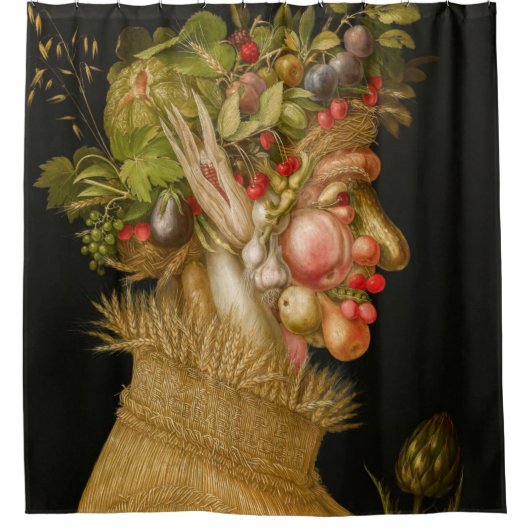 Rideaux De Douche Giuseppe Arcimboldo - Été (Devant)