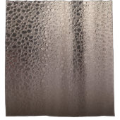 Rideaux De Douche Glam Moderne Abstrait Argent Rose Doré (Devant)