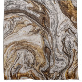 Rideaux De Douche glamor 001 couleur brun liquide (Devant)