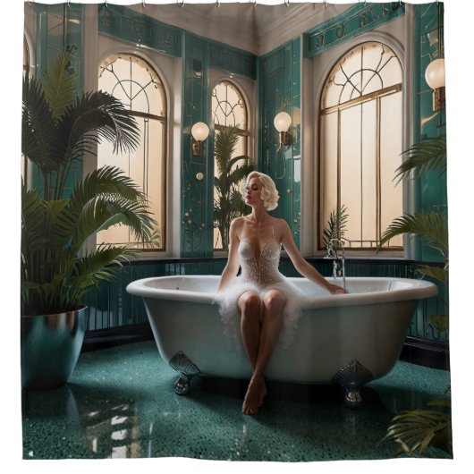 Rideaux De Douche Glamorous 1920s vibes (Devant)