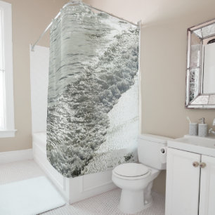 Rideaux De Douche Glamour océan Caraïbes scintillant 1
