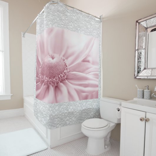 Rideaux De Douche Gloriosa Daisy Macro (En situation)