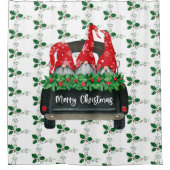 Rideaux De Douche Gnome Joyeux Noël (Devant)