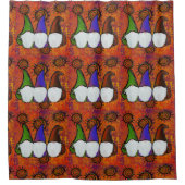 RIDEAUX DE DOUCHE GNOMES (Devant)