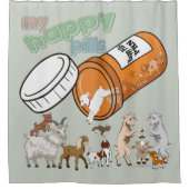 Rideaux De Douche GOAT Lover | MES BONNES PILES GetYerGoat™ (Devant)