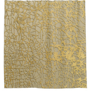 Rideaux De Douche Gold Marbling : Grunge Texture Design