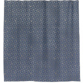 Rideaux De Douche Gold Moon et Stars Night Sky (Devant)