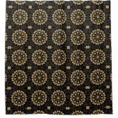 Rideaux De Douche Gold Pinwheel (Devant)