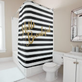 Rideaux De Douche Golden Hello Belle Grandes (En situation)