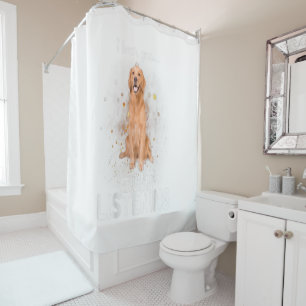 Rideaux De Douche Golden Retriever I Hear You Not Listening Dog