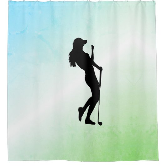 Rideaux De Douche Golf pour dames (Devant)