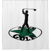 Rideaux De Douche Golf - un jeu merveilleux (Devant)