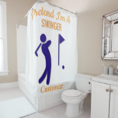Rideaux De Douche Golfeur Swingueur Thunder_Thunder_Cove (En situation)