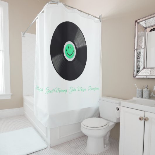 Rideaux De Douche Good Morning (En situation)