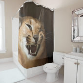 Rideaux De Douche Goofy Lynx (En situation)