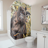 Rideaux De Douche Gorille d'ArtAnimal (En situation)