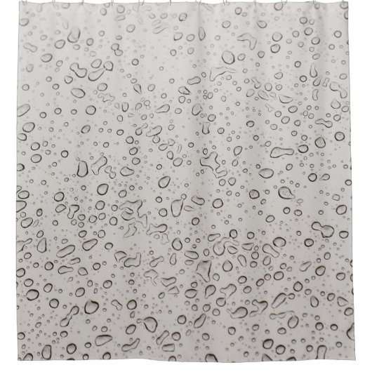 Rideaux De Douche gouttelettes d'eau (Devant)