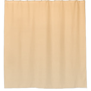 Rideaux De Douche Gradient jaune clair et orange