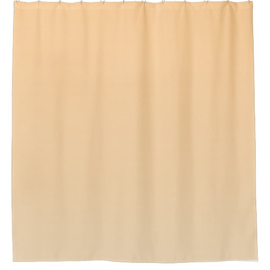 Rideaux De Douche Gradient jaune clair et orange (Devant)