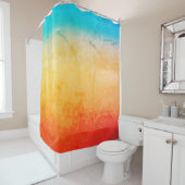 Rideaux De Douche Gradient ombre (En situation)