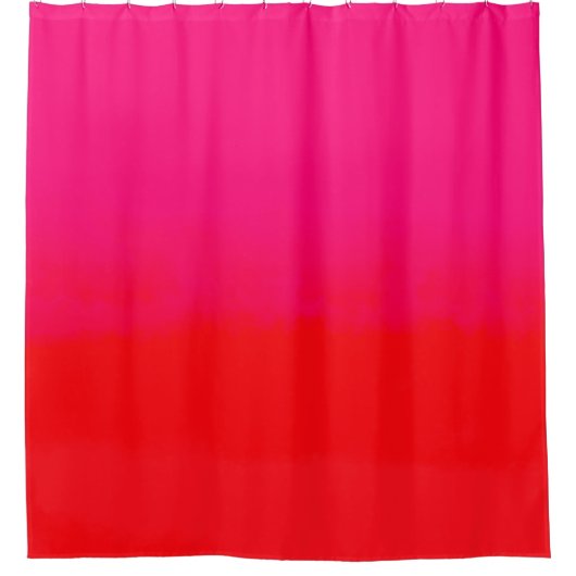 Rideaux De Douche Gradient rose et orange (Devant)