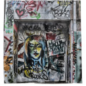 Rideaux De Douche Graffiti Cool Moderne Urbain Art de rue (Devant)