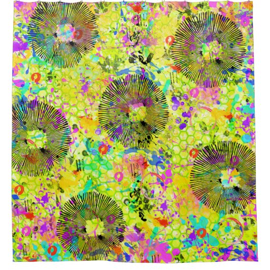 Rideaux De Douche Graffiti été (Devant)