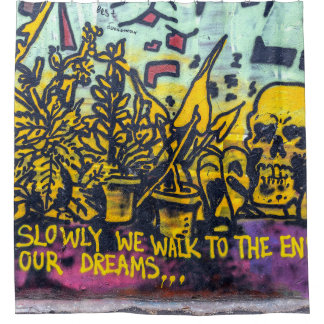 Rideaux De Douche Graffiti urbain Art Abstrait