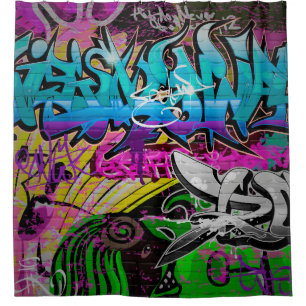 Rideaux De Douche Graffiti wall urban artgraffiti,art,wall,grafiti,g