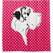 Rideaux De Douche Grand Danois (Devant)