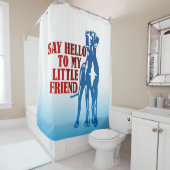 Rideaux De Douche Grand Danois ami (En situation)