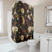 Rideaux De Douche Grand Maximalisme millénaire Moody Florals (En situation)