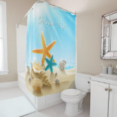 Rideaux De Douche Grand rêveur - échouez la scène avec des étoiles (En situation)