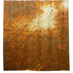 Rideaux De Douche grand Rust background abstrait, antique, antique,
