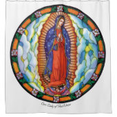 Rideaux De Douche Grande Dame de Guadalupe Blanche (Devant)