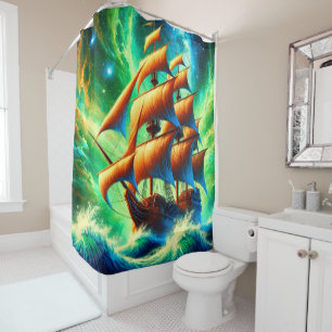 Rideaux De Douche Grande voilier