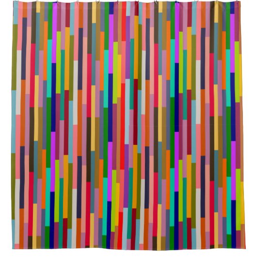 Rideaux De Douche Grandes Couleurs Minces (Devant)