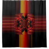 Rideaux De Douche Grandes Petites Bandes Avec Bow (Devant)